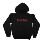 Ouija Moth Hoodie - Black