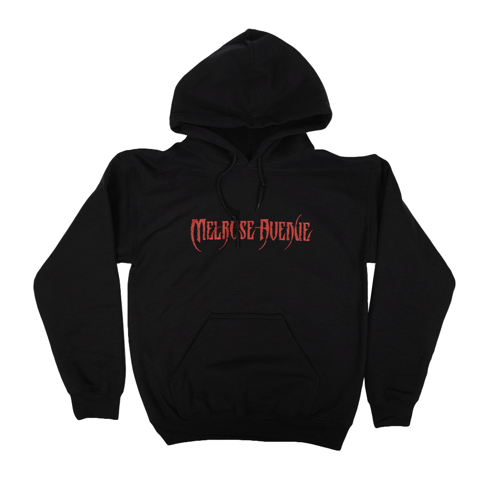 Ouija Moth Hoodie - Black