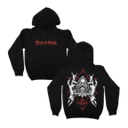 Ouija Moth Hoodie - Black