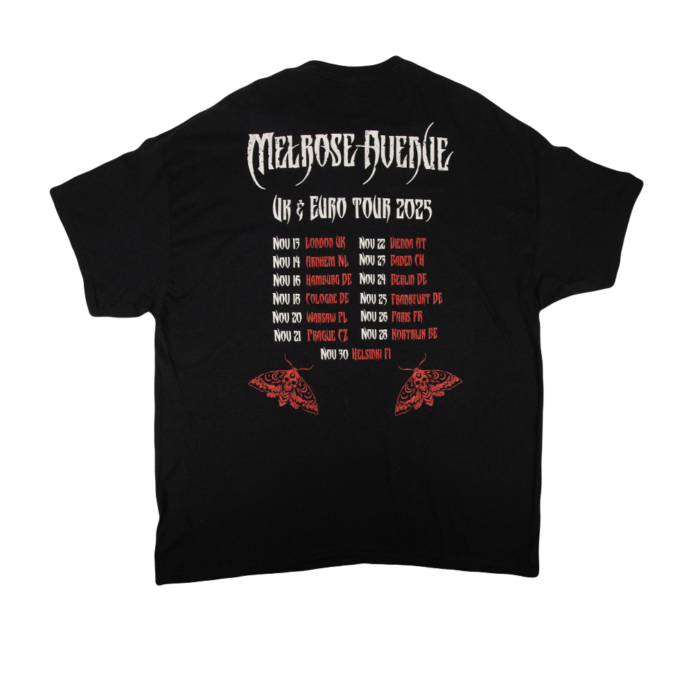 UK/EU 2025 Tour Tee - Black